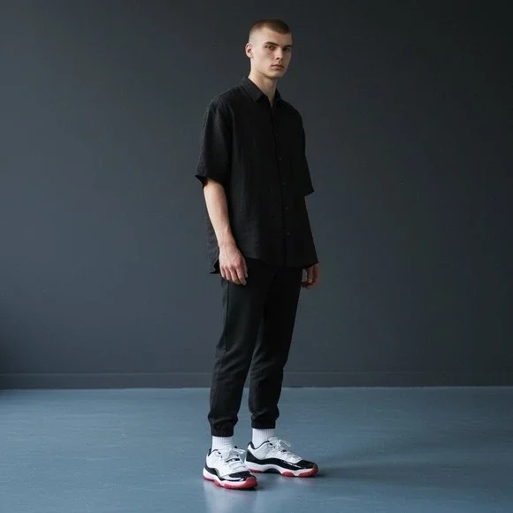 Jordan Air Jordan 11 Retro Low Concord-Bred White Black Red AV2187-160 2020 - Picture 1 of 16